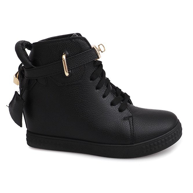Wedge Sneakers 1786 Svart