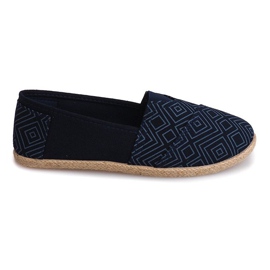 Linne Espadrilles B211-3 Blue Sneakers blå