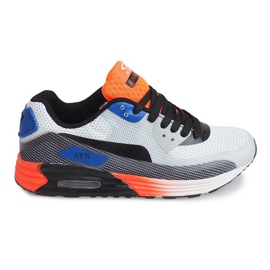 Sportskor B49-3 Vit svart mångfärgad