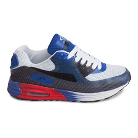 Sportskor B49-4 Vit svart mångfärgad