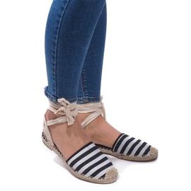 Sandaler Espadrilles Ballerinas 6368 Svart