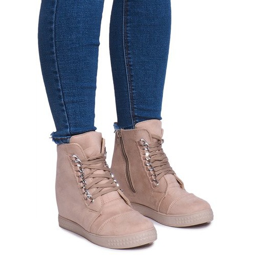 Wedge Sneakers 1867 Beige