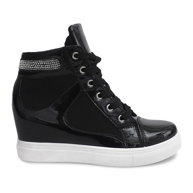 Wedge Sneakers A-35 Svart