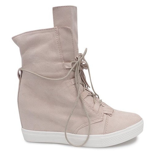 Wedge Sneakers A30 Beige