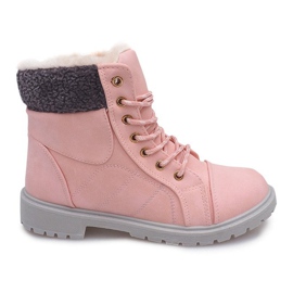 Warm Timber Boots DD498-6 Rosa