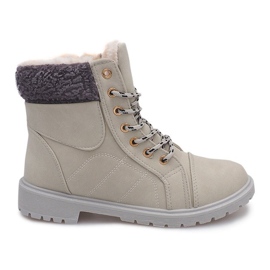 Isolerade Timberki Trappers DD498-5 Beige