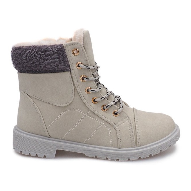 Isolerade Timberki Trappers DD498-5 Beige