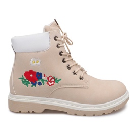 Isolerade timmerstövlar SJ669-5 Beige