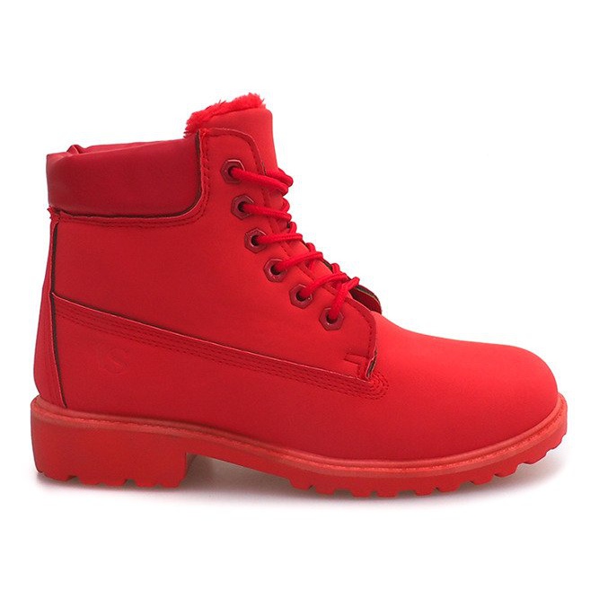 Warm Timber Trappers 8315-19 Red röd