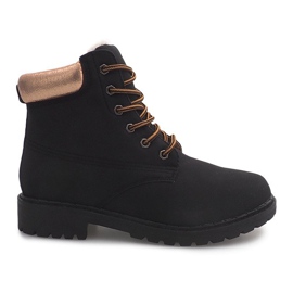 Warm Timber Trappers 8589 Black svart