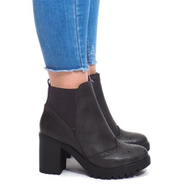 Varma stövlar 35-611 Grå