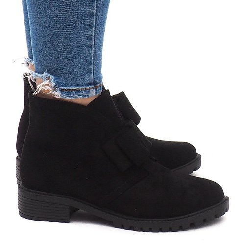 Mocka stövlar AT-0625 svart