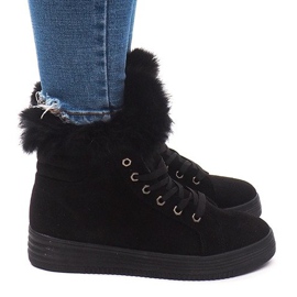 Isolerade sneakers AB-14 svart