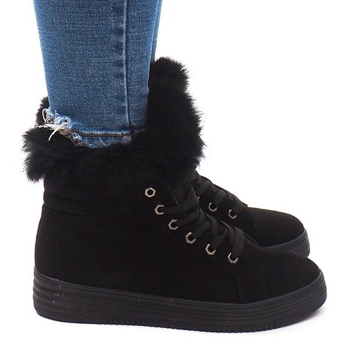 Isolerade sneakers AB-14 svart