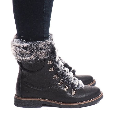 Warm Boots 6755-PA Svart