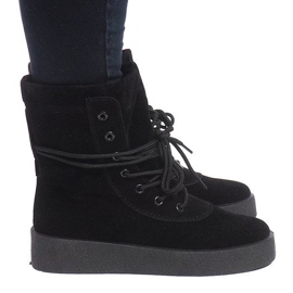 Creepersy 982-PA svarta stövlar