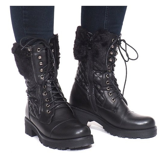 Isolerade militära fällare CN888 svart