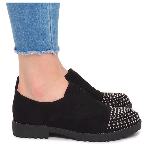 Trendiga skor med dubbar 22-2 svart