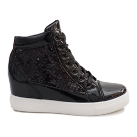 Wedge Sneakers A-17 Svart