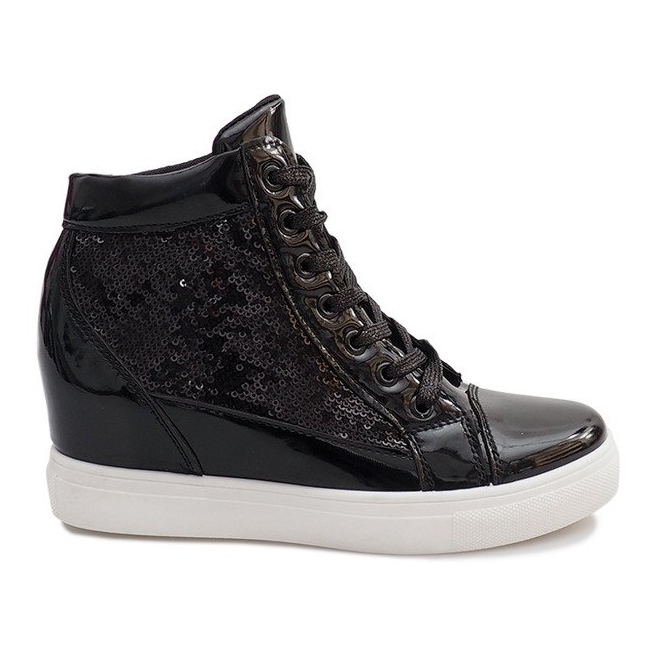 Wedge Sneakers A-17 Svart