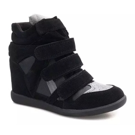Wedge Sneakers R9686 Svart