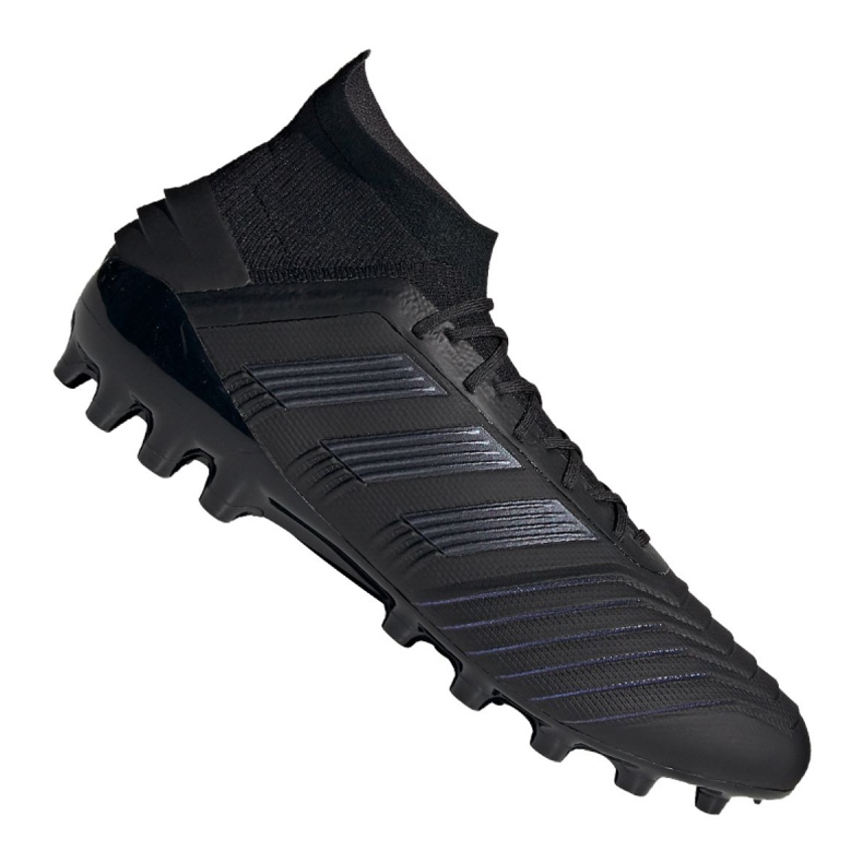 Adidas Predator 19.1 Ag M EF8982 fotbollsskor svart svart