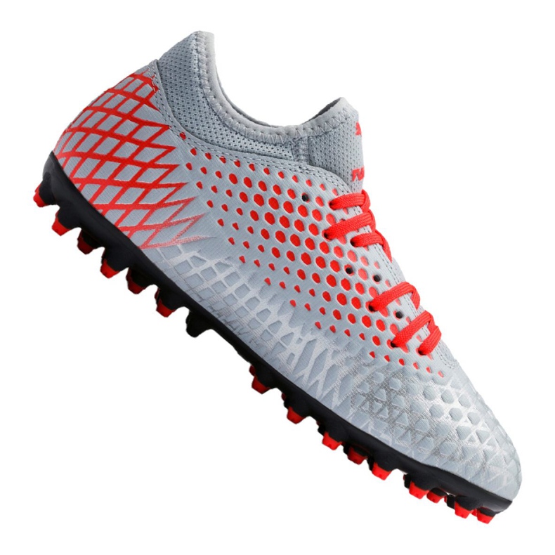 Puma Future 4.4 Mg Jr 105697-01 fotbollsskor mångfärgad grå