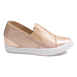 Wedge Sneakers TL018-8 Guld rosa