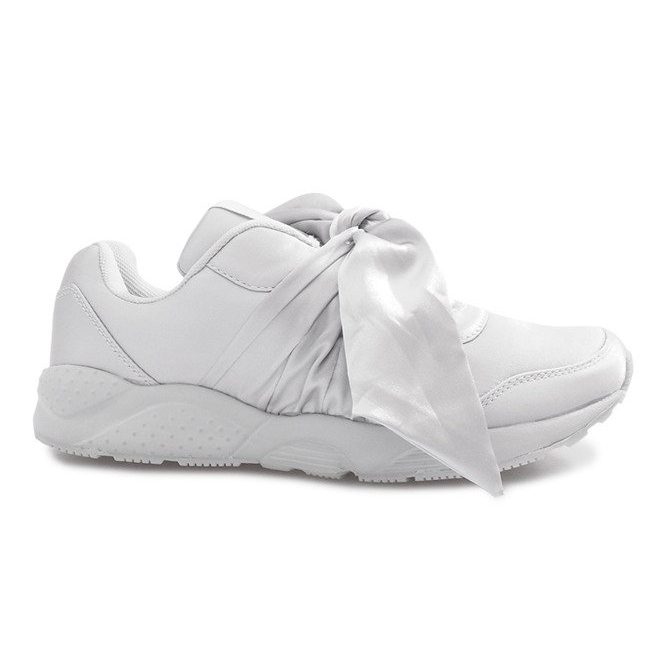 Grå sportskor med Laure rosetter