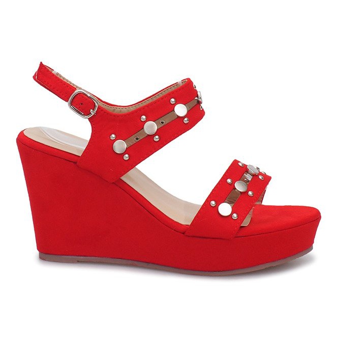 Röda kilsandaler Give it Up