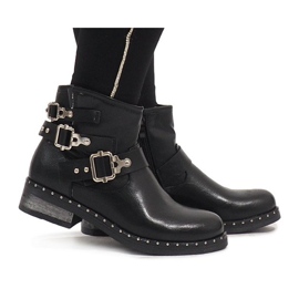 SDS Svarta kängor 7313-PA