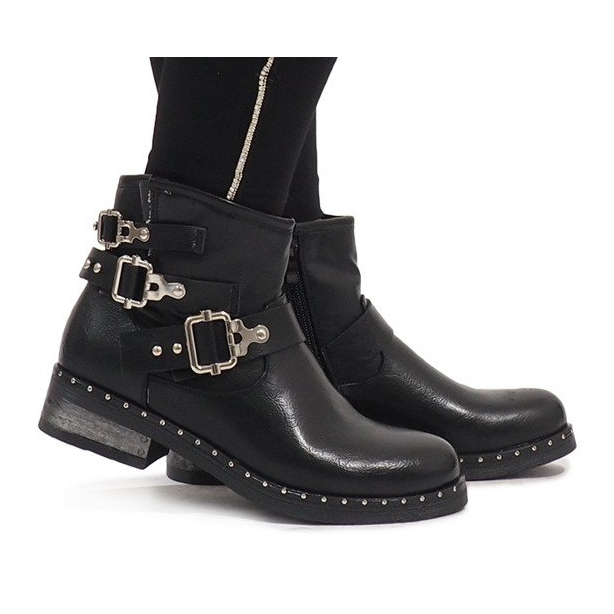 SDS Svarta kängor 7313-PA