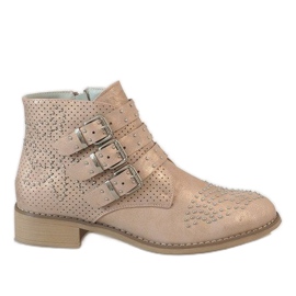 Rosa stövlar med HQ909 dubbar