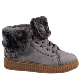 Gråisolerade stövlar B192-2