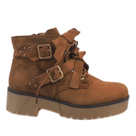 Camel mules stövlar MDM122 brun