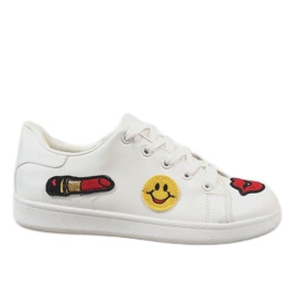 80065-B trubbiga vita sneakers