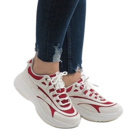 Vita trendiga sportskor BO-15
