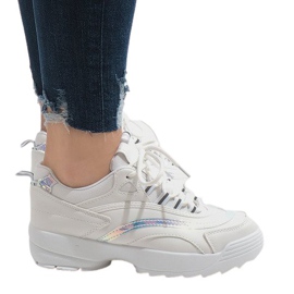 Vita trendiga sportskor BO-62