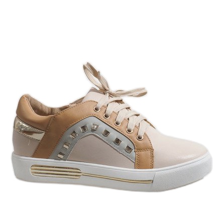 Bruna kvinnors sneakers kilar BH-115