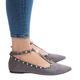 Grå ballerina 127-13