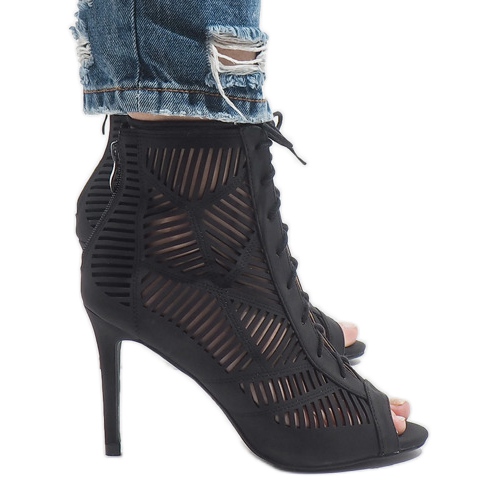 Svarta fotkängor 1610-225