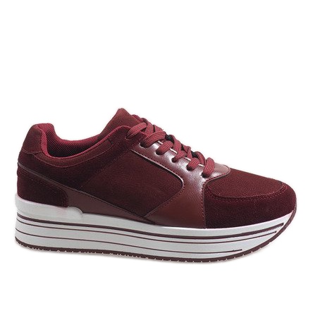 Maroon sportskor 6261 röd