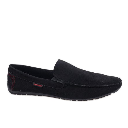 Svarta eleganta lågskor AB96K-1 loafers