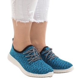 Blå MH-17 sportskor