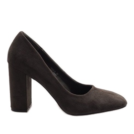 Gröna pumpar på stolpe 2242-5 mångfärgad