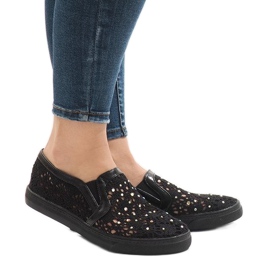 HC233 svart snörskor