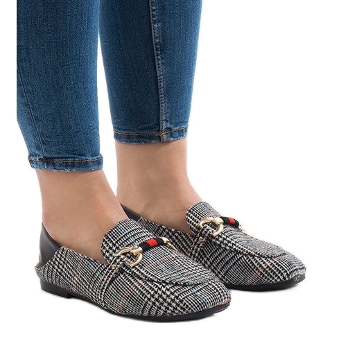 Svarta YJX003 ballerina loafers