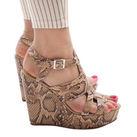 Kamel sandaler A-7A brun