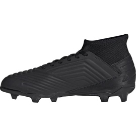 Adidas Predator 19.3 Fg Jr G25794 fotbollsskor svart svart
