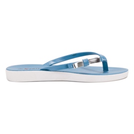 Seastar Flip-flops Med En Rosett blå